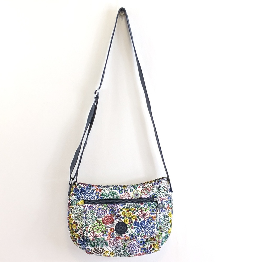 Kipling Crossbody Bag White Blue Red Green Yellow
